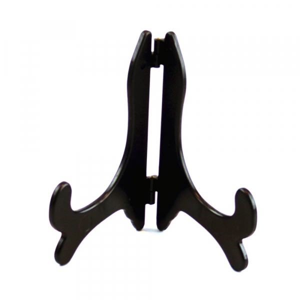 Kuhlshop - Tellerständer modern, Höhe 12 cm, schwarz